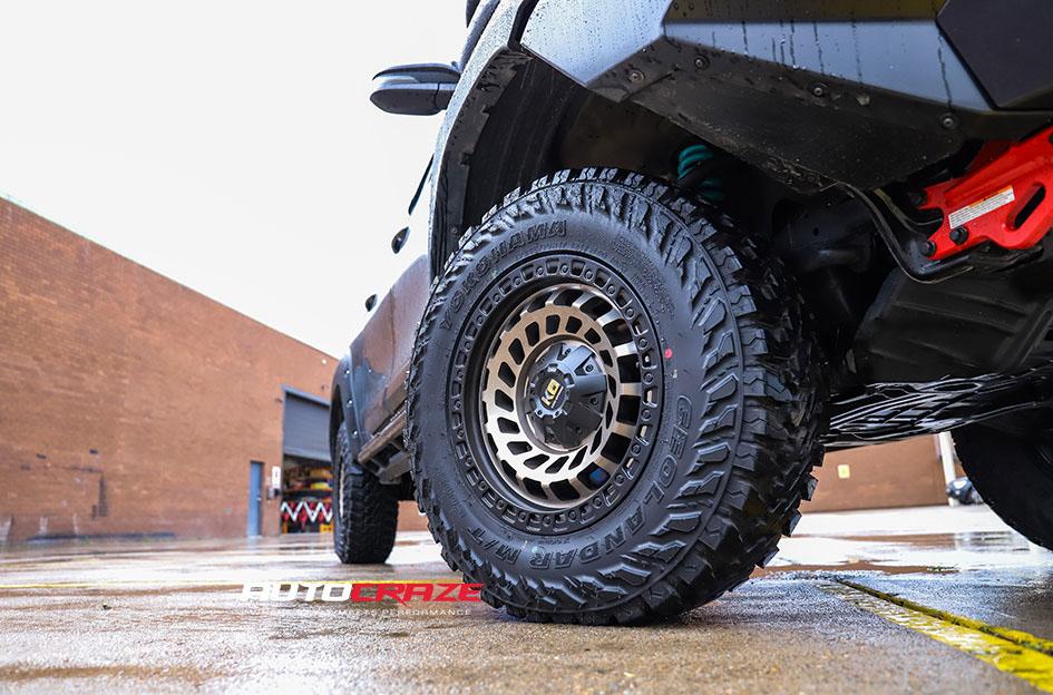 TOYOTA HILUX N80 RUGGED X ZOMBIE SATIN BLACK MACHINED BRONZE TINT